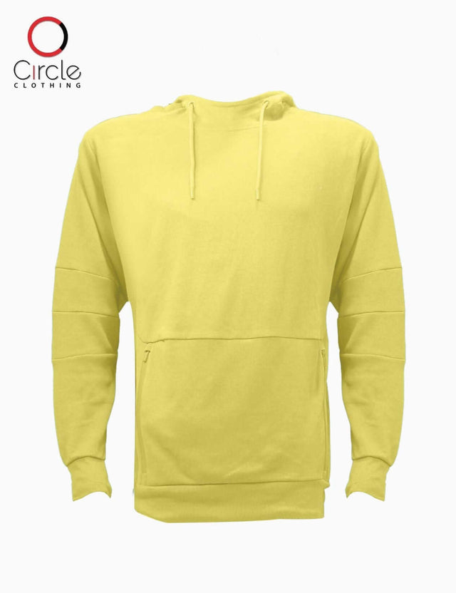 2710 Unisex Active Fleece Hoodie yellow