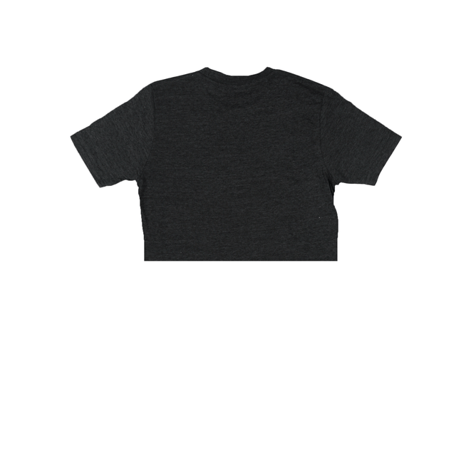 3315 Jersey Short Sleeve Cropped Tee DarkGrey