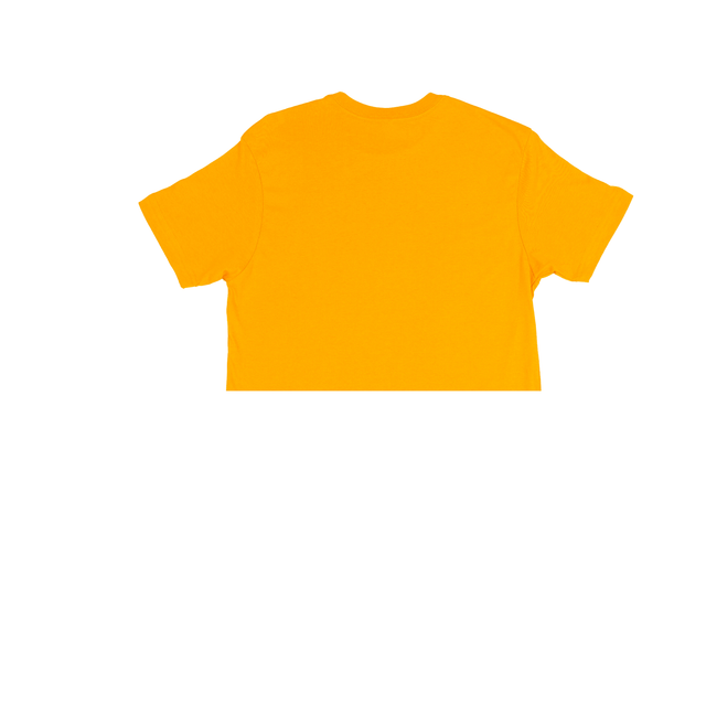 3315 Jersey Short Sleeve Cropped Tee gold