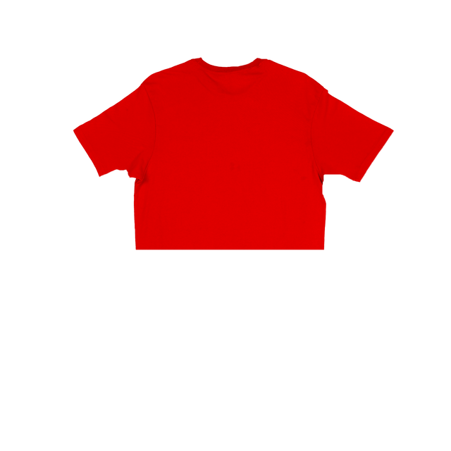 3315 Jersey Short Sleeve Cropped Tee red1