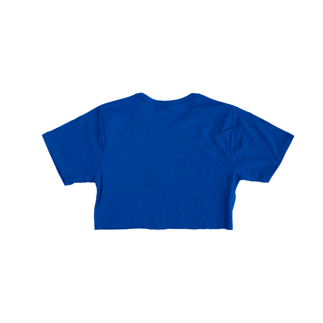 3315 Jersey Short Sleeve Cropped Tee royal blue1