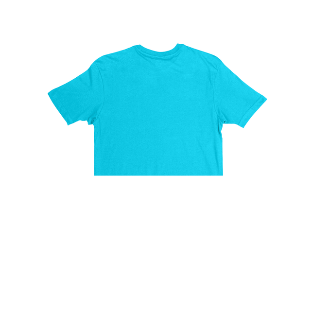 3315 Short Sleeve Cropped Tee 2 ice blue