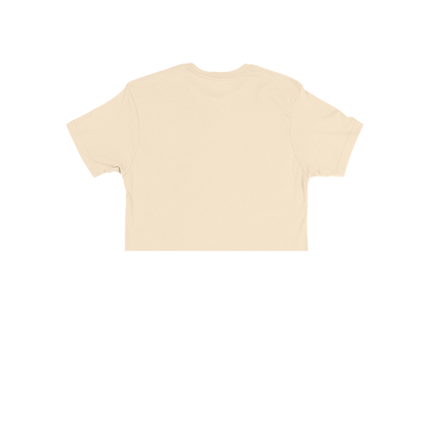 3315 Short Sleeve Cropped Tee 2 peach