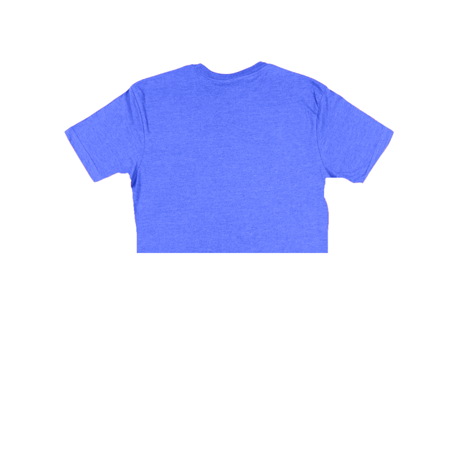 3315 Unisex Jersey Short Sleeve Cropped Tee 2 Royal heather