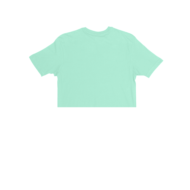 3315 Unisex Jersey Short Sleeve Cropped Tee 2 mint