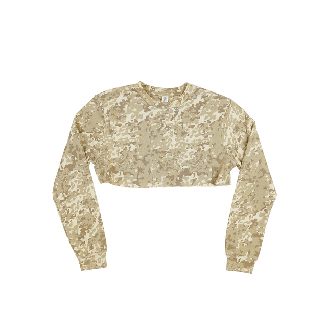 3636 Women's Fleece Perfect Crewneck Cropped Sweatshirt