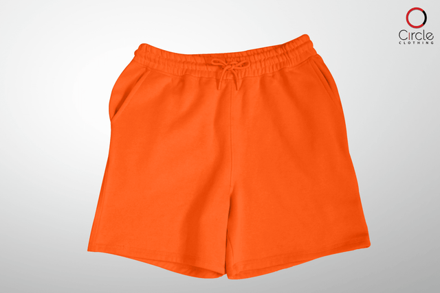 8008 Unisex Black Unbranded Perfect Shorts peach