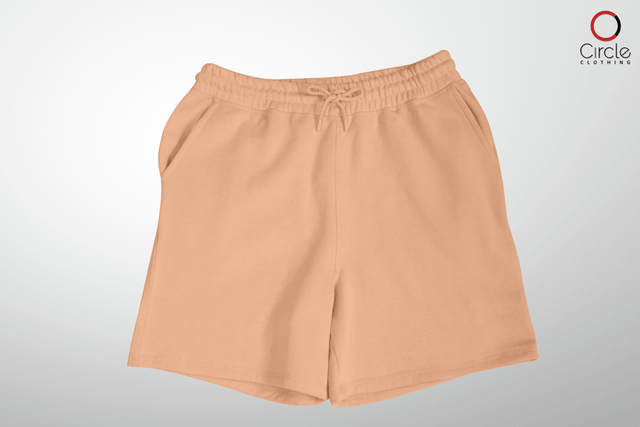 8008 Unisex Unbranded Perfect Shorts peach