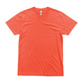 2587 Premium V Neck Tee 1 coral