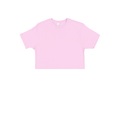 3315 Jersey Short Sleeve Cropped Tee 2 pink