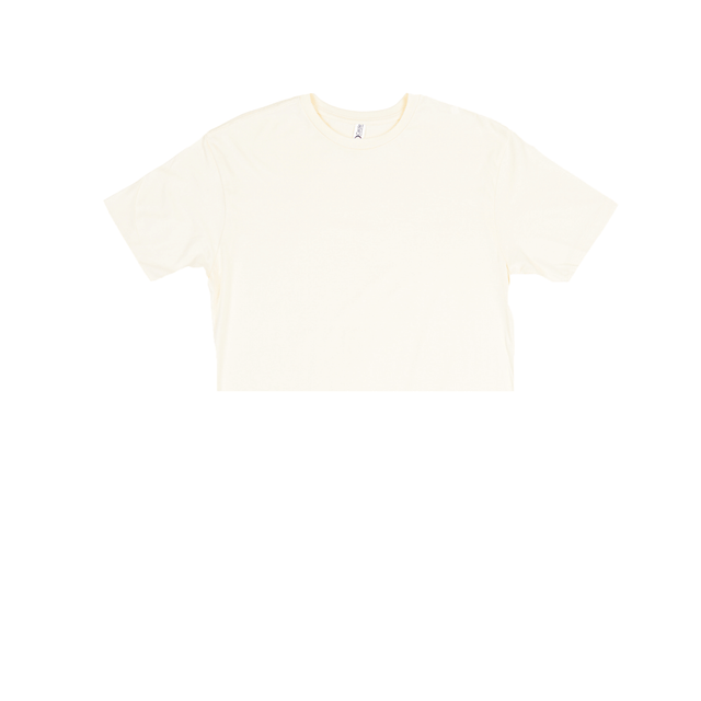3315 Short Sleeve Cropped Tee 2 softcream