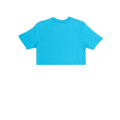 3315 Unisex Jersey Short Sleeve Cropped Tee 2 Aqua