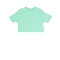 3315 Unisex Short Sleeve Cropped Tee 2 mint