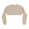 3636 Women's Fleece Perfect Crewneck Cropped Sweatshirt dust