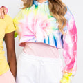 3715 Women's Fleece Perfect Pullover Cropped Hoodie hover