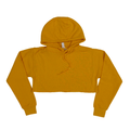 3715 Women's Fleece Perfect Pullover Cropped Hoodie orange