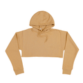 3715 Women's Fleece Pullover Cropped Hoodie orange