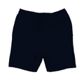8520 Unisex Classic Perfect Fleece Raw Edge Shorts navy