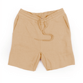 8520 Unisex Classic Perfect Fleece Raw Edge Shorts sand